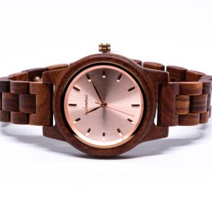 RELOJES DE MADERA/RELOJ DE MUJER/PRUNUS