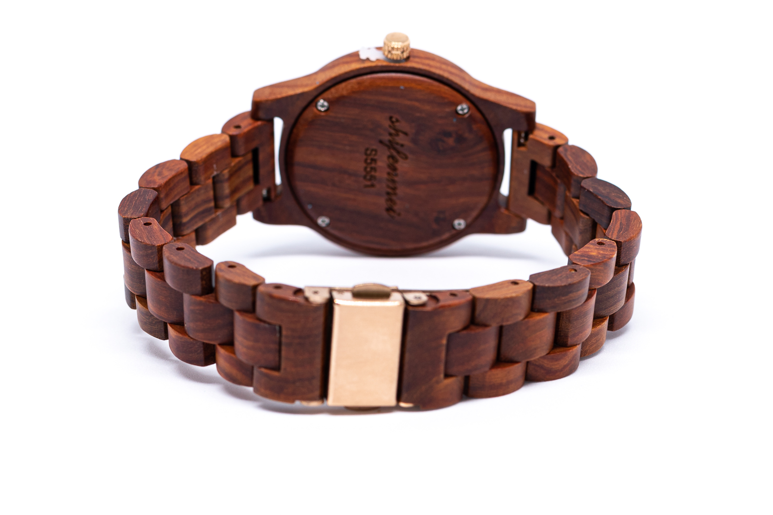 RELOJES DE MADERA/RELOJ DE MUJER/PRUNUS - Imagen 2