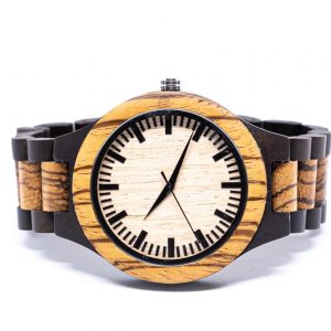 RELOJES DE MADERA/ RELOJ HOMBRE/PALMA CAFÉ