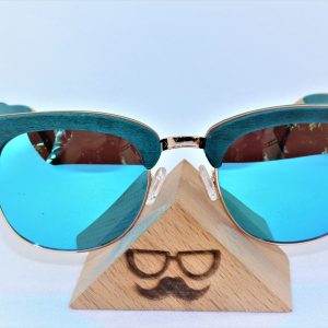 GAFAS DE MADERA / GAFAS PARA HOMBRE Y MUJER / MAR AZUL