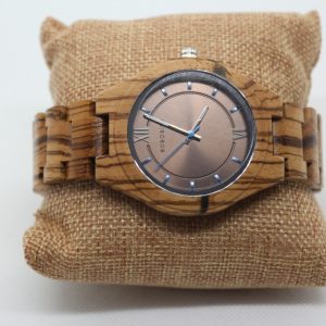 RELOJ MADERA/RELOJ PARA HOMBRE/CAFÉ