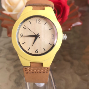 RELOJ MADERA/RELOJ JUVENIL/JAZMÍN