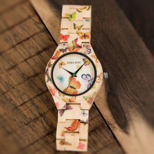 RELOJ MADERA/RELOJ MUJER/MARI