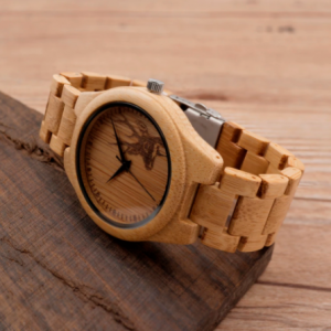 RELOJ MADERA/RELOJ PARA MUJER Y HOMBRE/BOLLEN